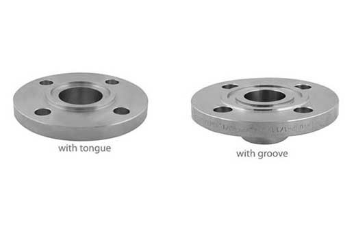 فلنج زبانه‌ دار و شیار دار (Groove & Tongue Flange)