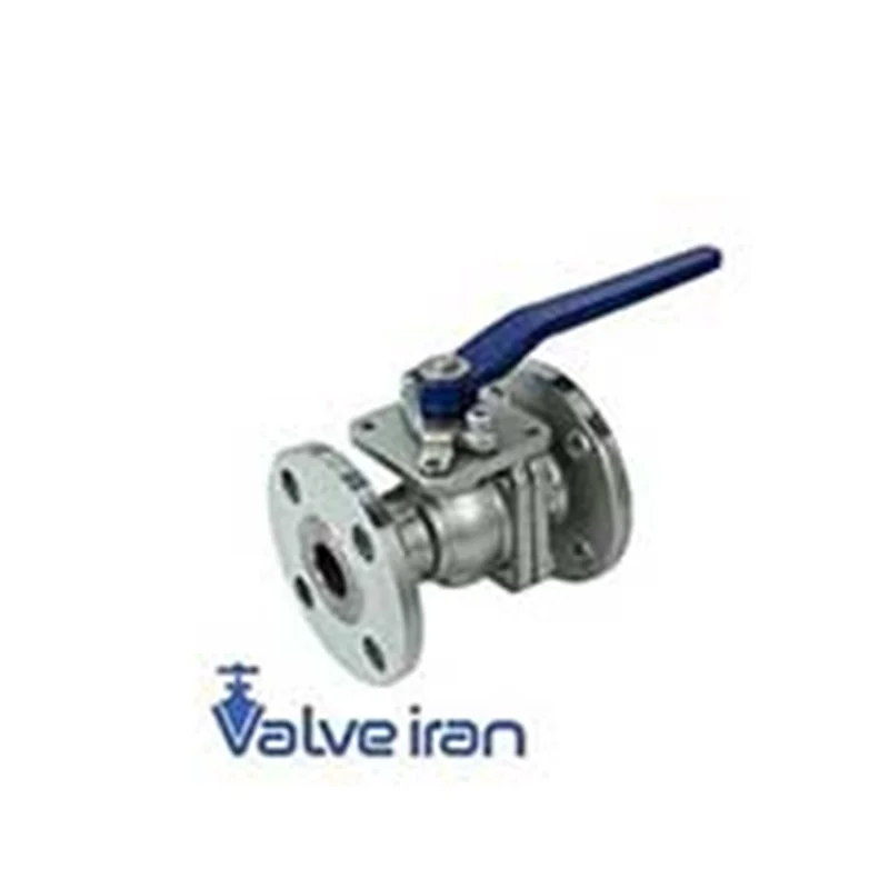 شیر توپی فلنجدار استنلس استیل